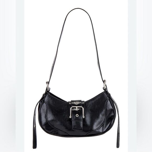 Revolve 8 Other Reasons Handbags - Revolve 8 Other Reasons Black PU Leather
Shoulder Bag